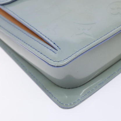 Louis Vuitton Mott Handbag Monogram Vernis, GRAY, PATENT_LEATHER, Handbag