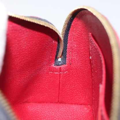 Louis Vuitton Cosmetic Pouch Monogram Empreinte Leather, NAVY, LEATHER, Toiletry Case