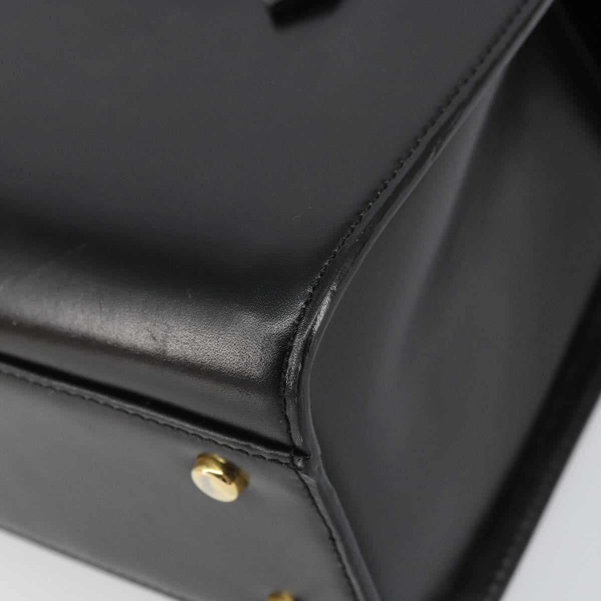 Celine Handbag Leather, BLACK, LEATHER, Handbag