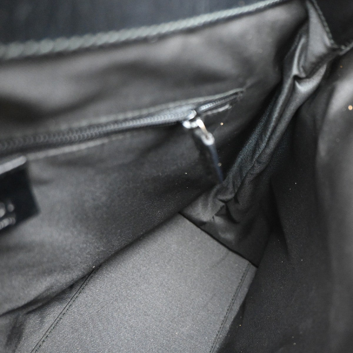 Gucci Double Pocket Tote GG Canvas, BLACK, CANVAS, Tote bag