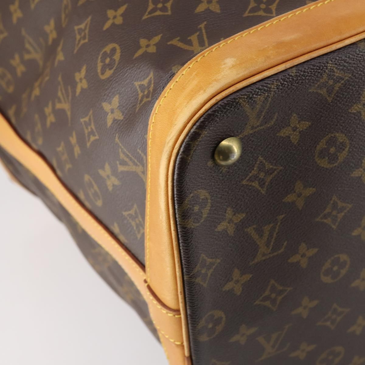 Louis Vuitton Cruiser Handbag Monogram Canvas, BROWN, CANVAS, Travel bag