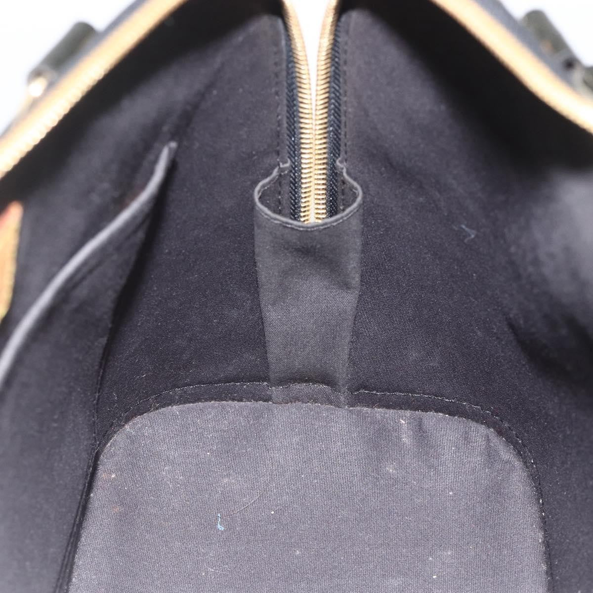 Louis Vuitton Alma Handbag Limited Edition Stickers Monogram Vernis, MULTICOLOUR, PATENT_LEATHER, Handbag