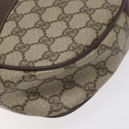 Gucci Sherry line pouch Canvas, BEIGE, PVC, Clutche & pouche