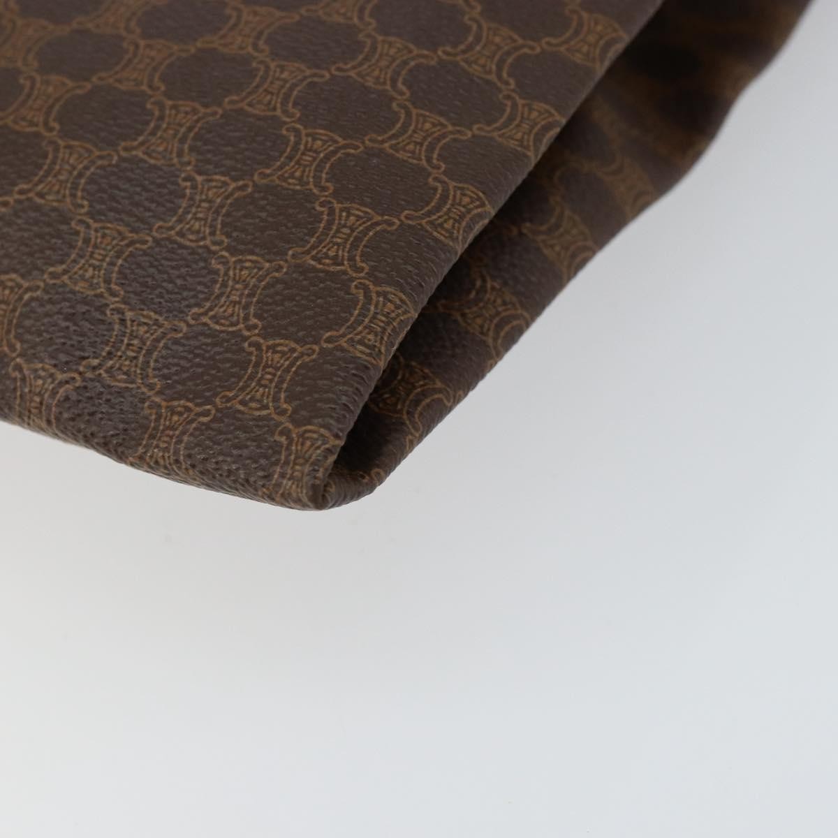 Celine Vintage Macadam Tote bag Canvas, BROWN, CANVAS, Tote bag