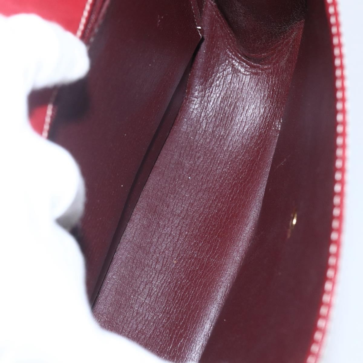 Christian Dior Vintage Handbag Leather, RED, LEATHER, Handbag