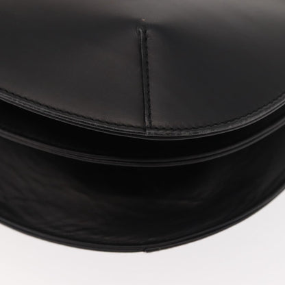 Salvatore Ferragamo Shoulder Bag Leather, BLACK, LEATHER, Shoulder bag