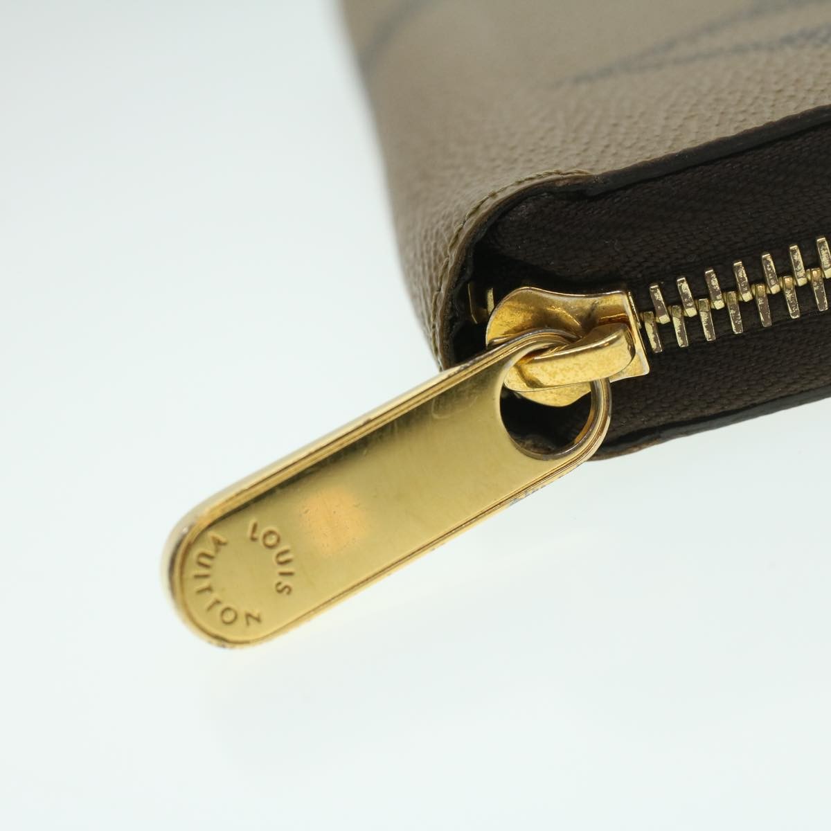 Louis Vuitton Zippy Wallet NM Monogram Giant Reverse, Brown, Canvas, Wallet
