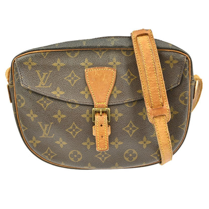 Louis Vuitton Jeune Fille Handbag Monogram Canvas, BROWN, CANVAS, Shoulder bag