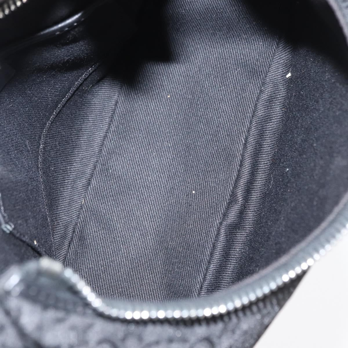 Celine Ava Bag Macadam canvas, BLACK, CANVAS, Handbag