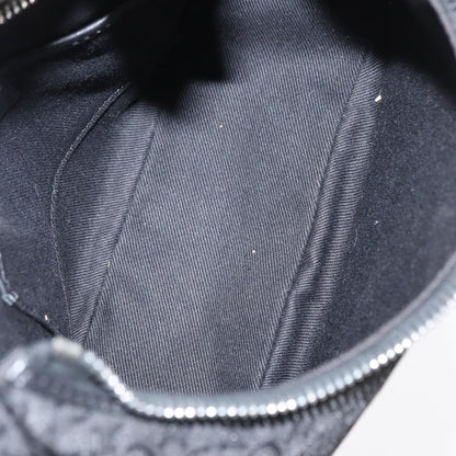 Celine Ava Bag Macadam canvas, BLACK, CANVAS, Handbag