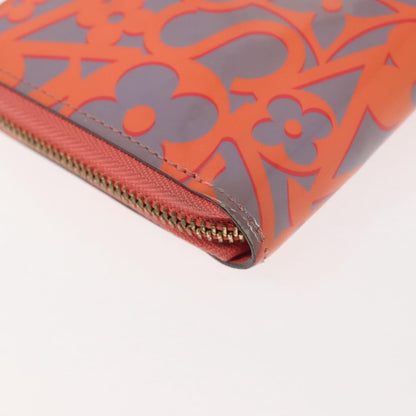 Louis Vuitton Zippy Wallet NM Monogram Patent, ORANGE, PATENT_LEATHER, Wallets