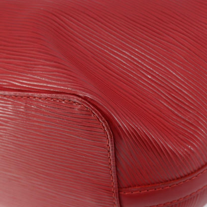 Louis Vuitton Mandara Handbag Epi Leather, RED, LEATHER, Shoulder bag