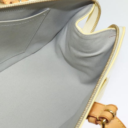 Louis Vuitton Rosewood Avenue Handbag Monogram Vernis, BEIGE, PATENT_LEATHER, Handbag