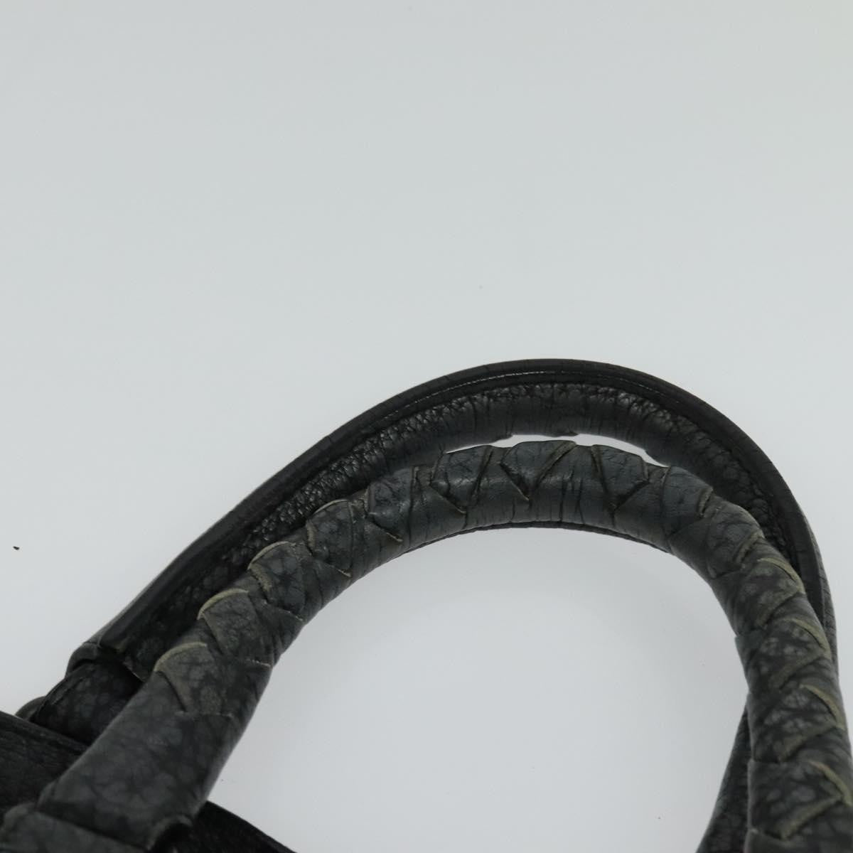 Bottega Veneta Shopping Tote Leather with Intrecciato Detail, GRAY, LEATHER, Tote bag