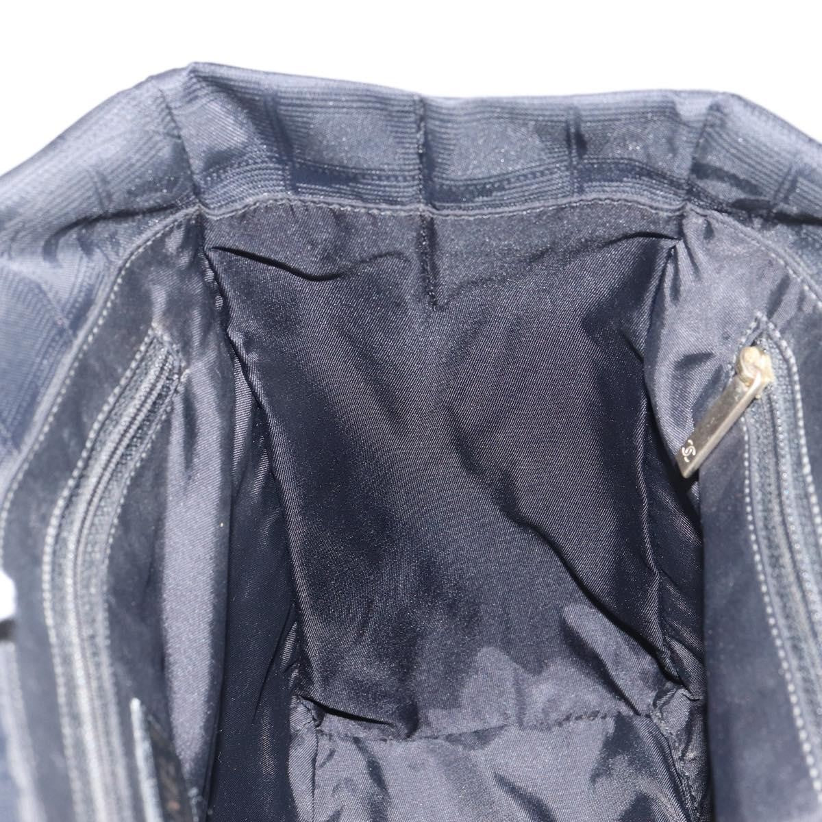 Chanel Travel Line Tote Nylon, BLACK, NYLON, Tote bag