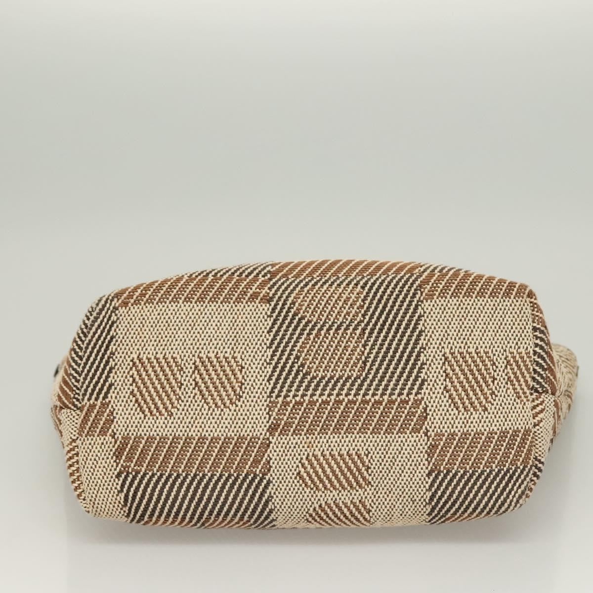 Bally Vintage Tote Bag Canvas, BROWN, CANVAS, Tote bag