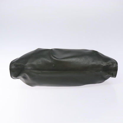 Gucci Vintage Handbag Leather, KHAKI, LEATHER, Handbag