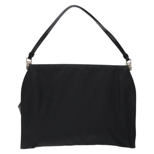 Prada Vintage Shoulder Bag Tessuto, BLACK, NYLON, Shoulder bag