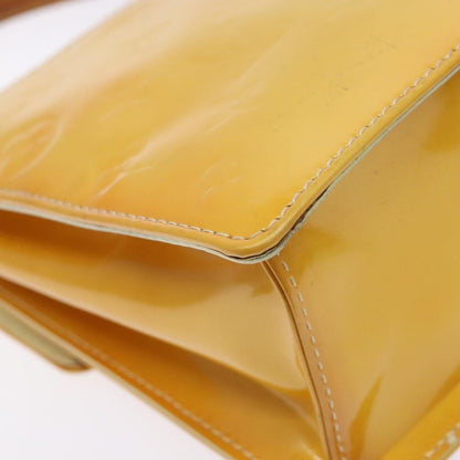Louis Vuitton Spring Street Handbag Monogram Vernis, YELLOW, PATENT_LEATHER, Handbag