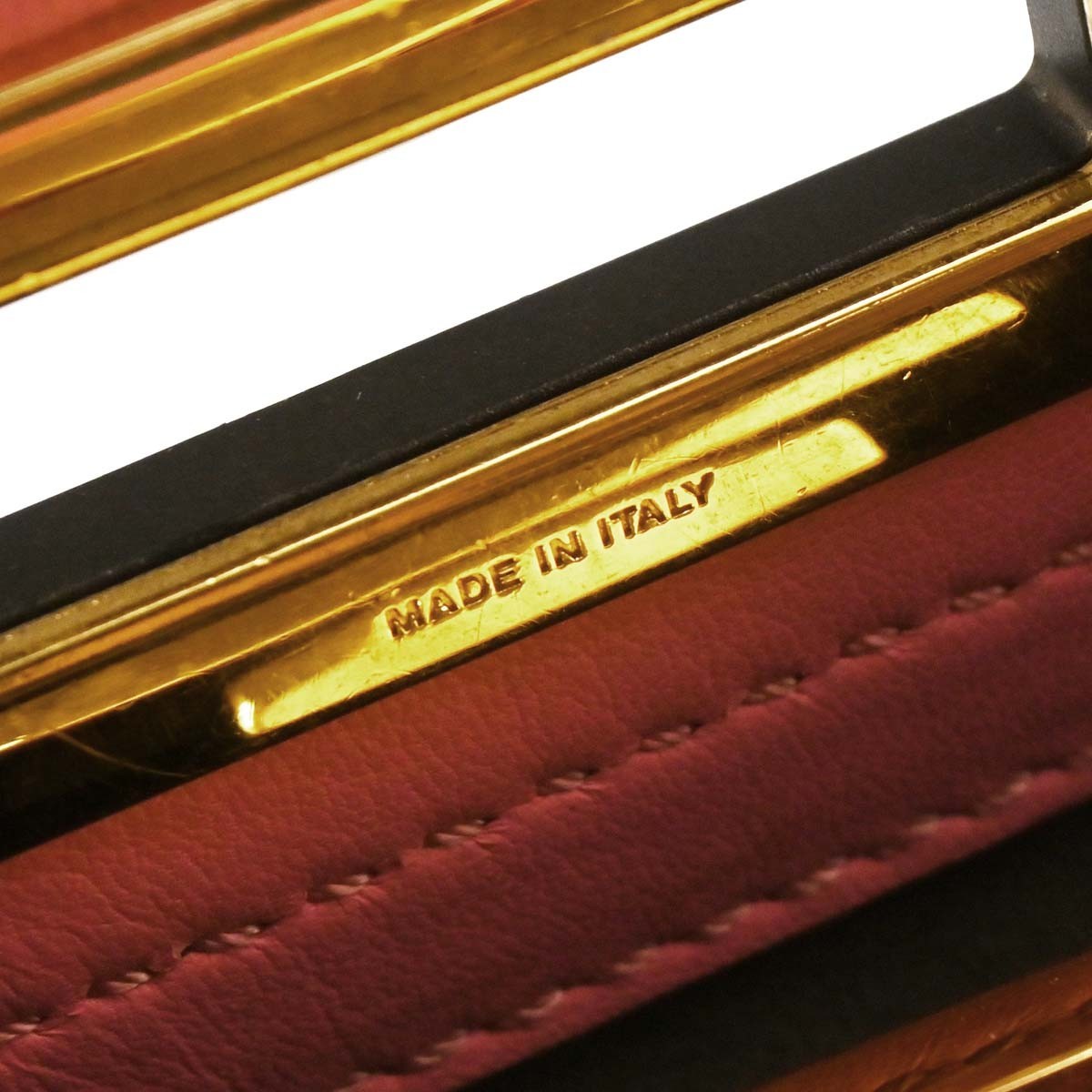 Fendi Peekaboo Essential Bag Leather, PINK, LEATHER, Handbag