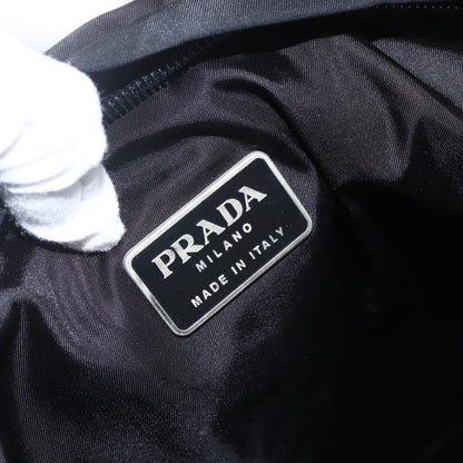 Prada Vintage Shoulder Bag Tessuto, BLACK, NYLON, Shoulder bag