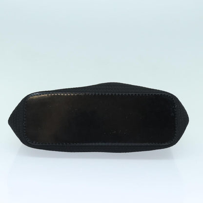 Gucci Vintage Bamboo Handle Tote Canvas, BLACK, CANVAS, Tote bag