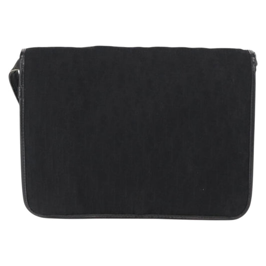 Christian Dior Vintage CD trotter Shoulder bag Canvas, BLACK, CANVAS, Shoulder bag
