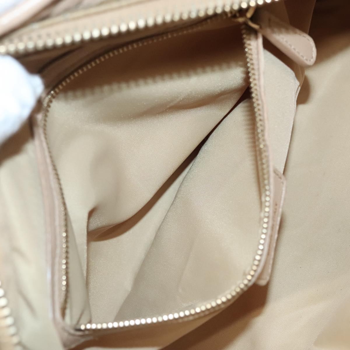 Christian Dior Charming Tote Cannage Quilt Nylon, BEIGE, NYLON, Tote bag