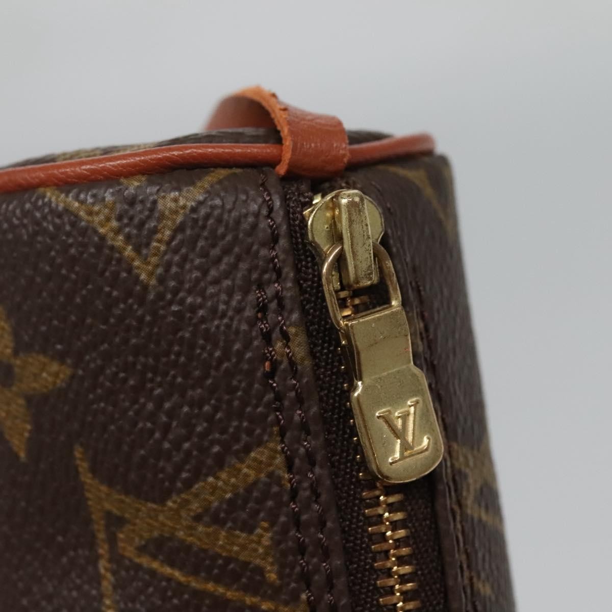 Louis Vuitton Papillon Pochette Monogram Canvas, BROWN, CANVAS, Handbag
