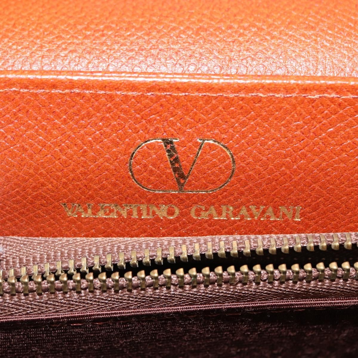 Valentino Garavani Vintage Handbag Leather, BROWN, LEATHER, Handbag