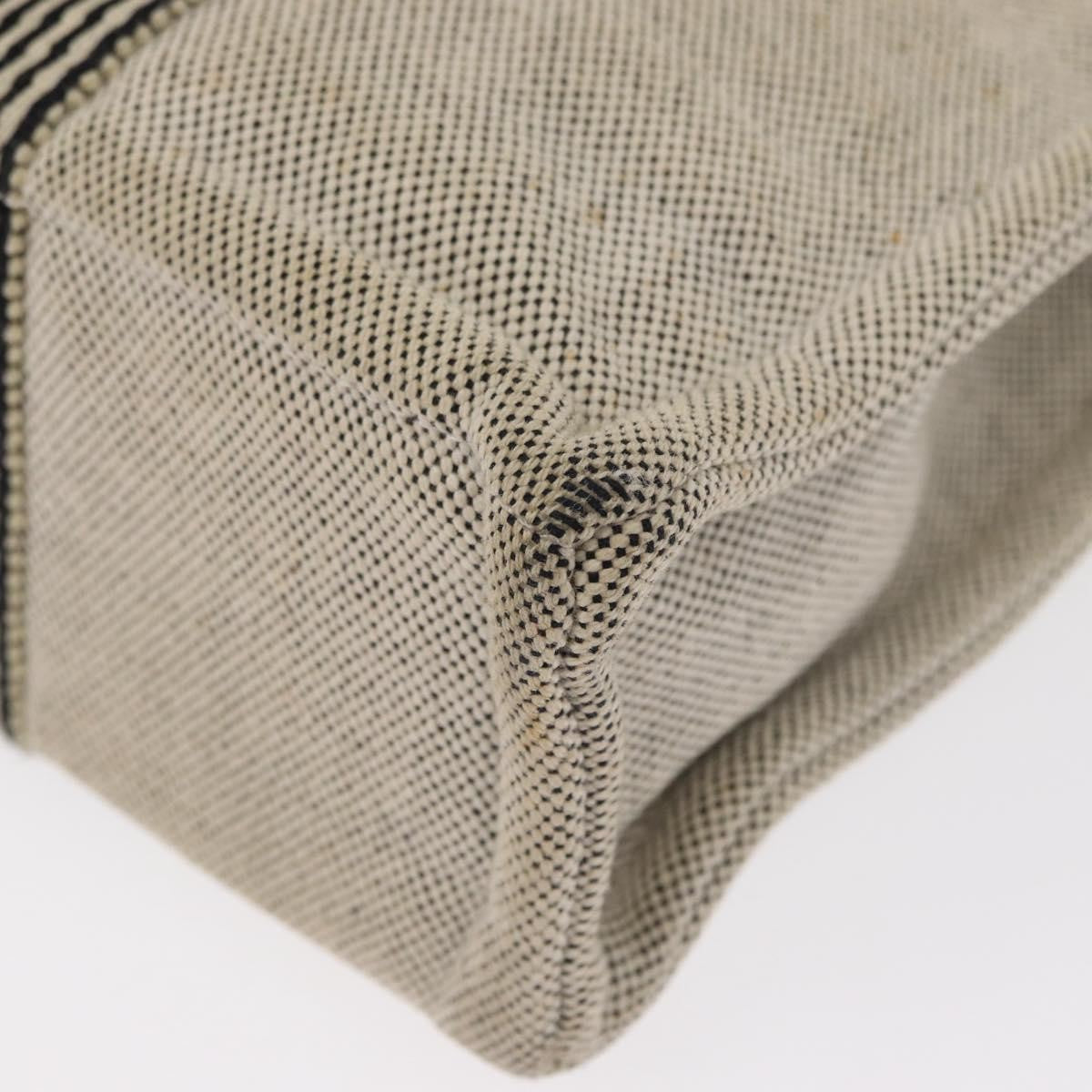 Hermes Fourre Tout Tote Canvas, GRAY, CANVAS, Tote bag