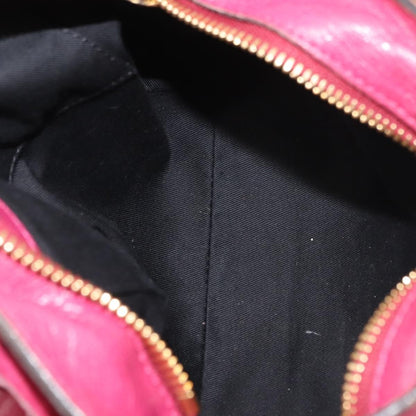 Chloe Ethel Handbag Leather, PINK, LEATHER, Handbag