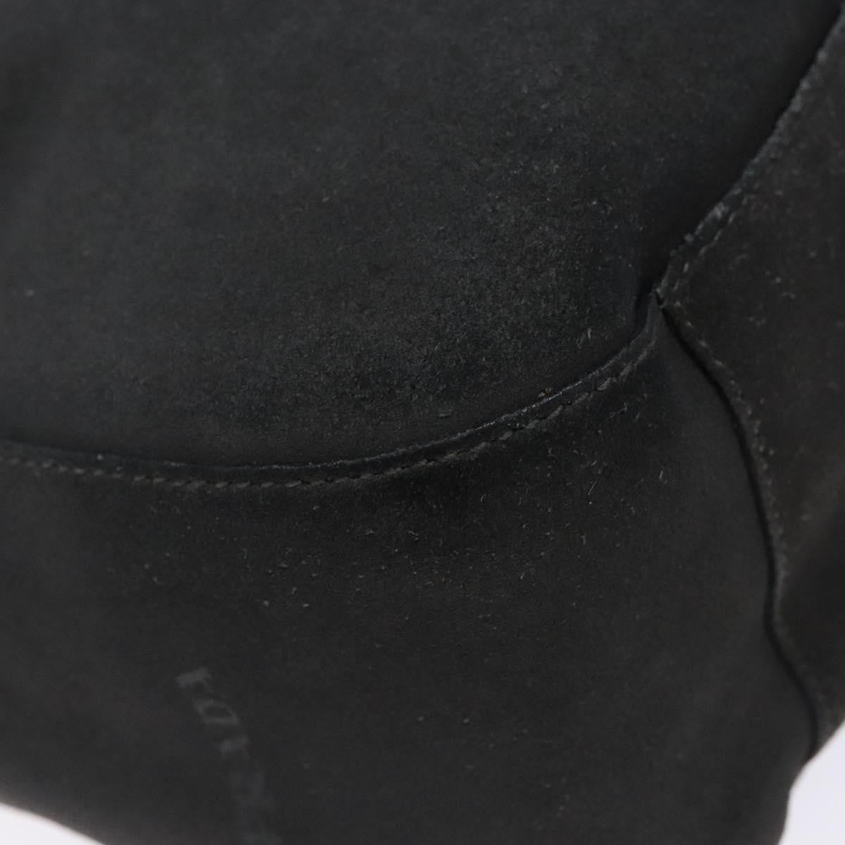 Prada Vintage Tote Suede, GRAY, SUEDE, Tote bag