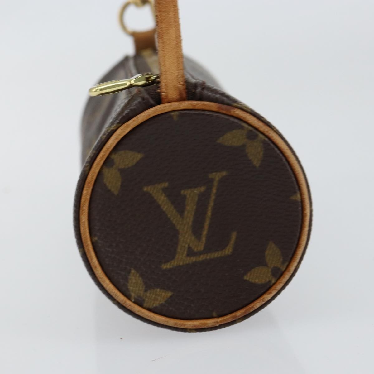 Louis Vuitton Papillon Pochette Monogram Canvas, BROWN, CANVAS, Clutche & pouche