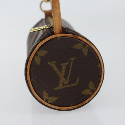 Louis Vuitton Papillon Pochette Monogram Canvas, BROWN, CANVAS, Clutche & pouche