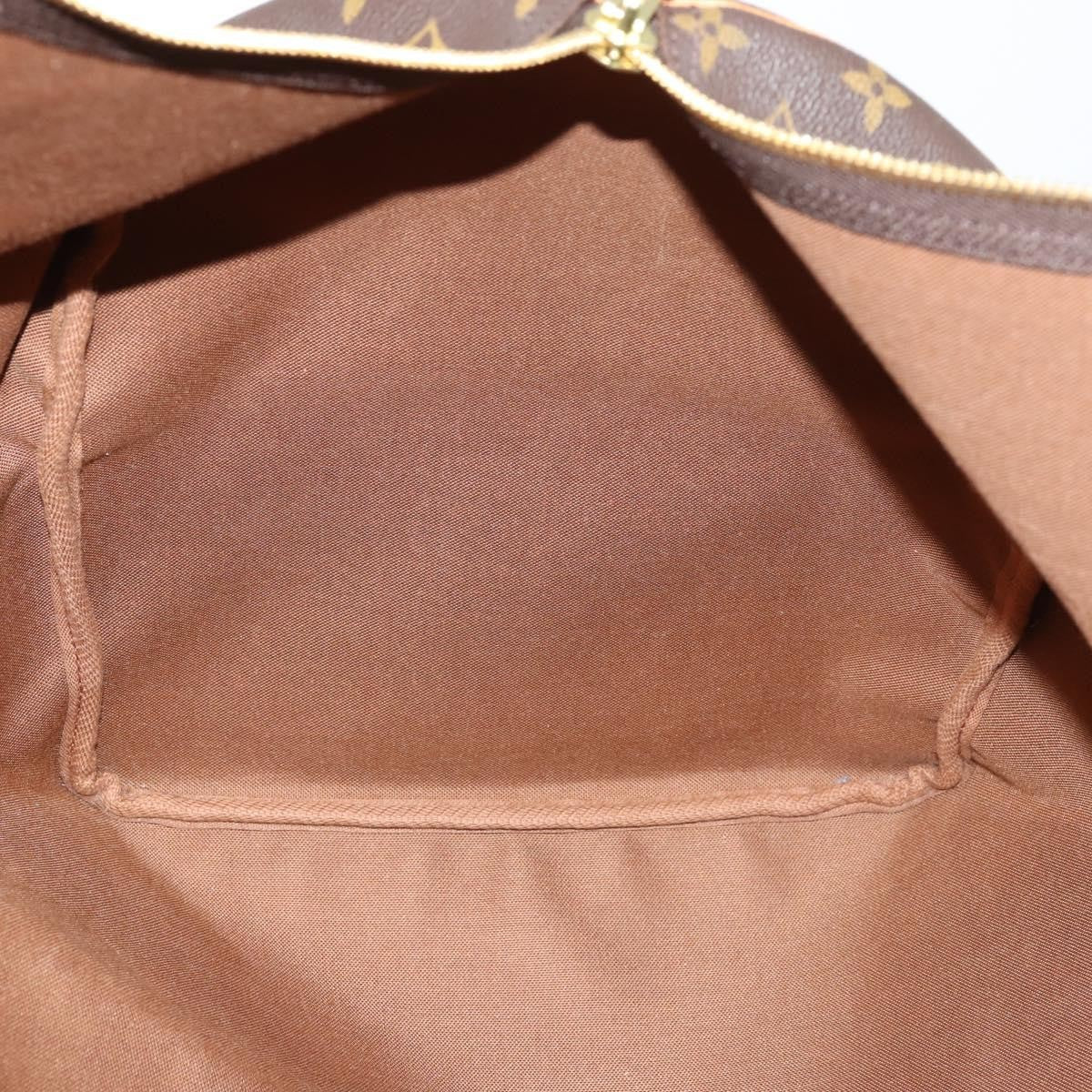 Louis Vuitton Keepall Bag Monogram Canvas, BROWN, CANVAS, Travel bag