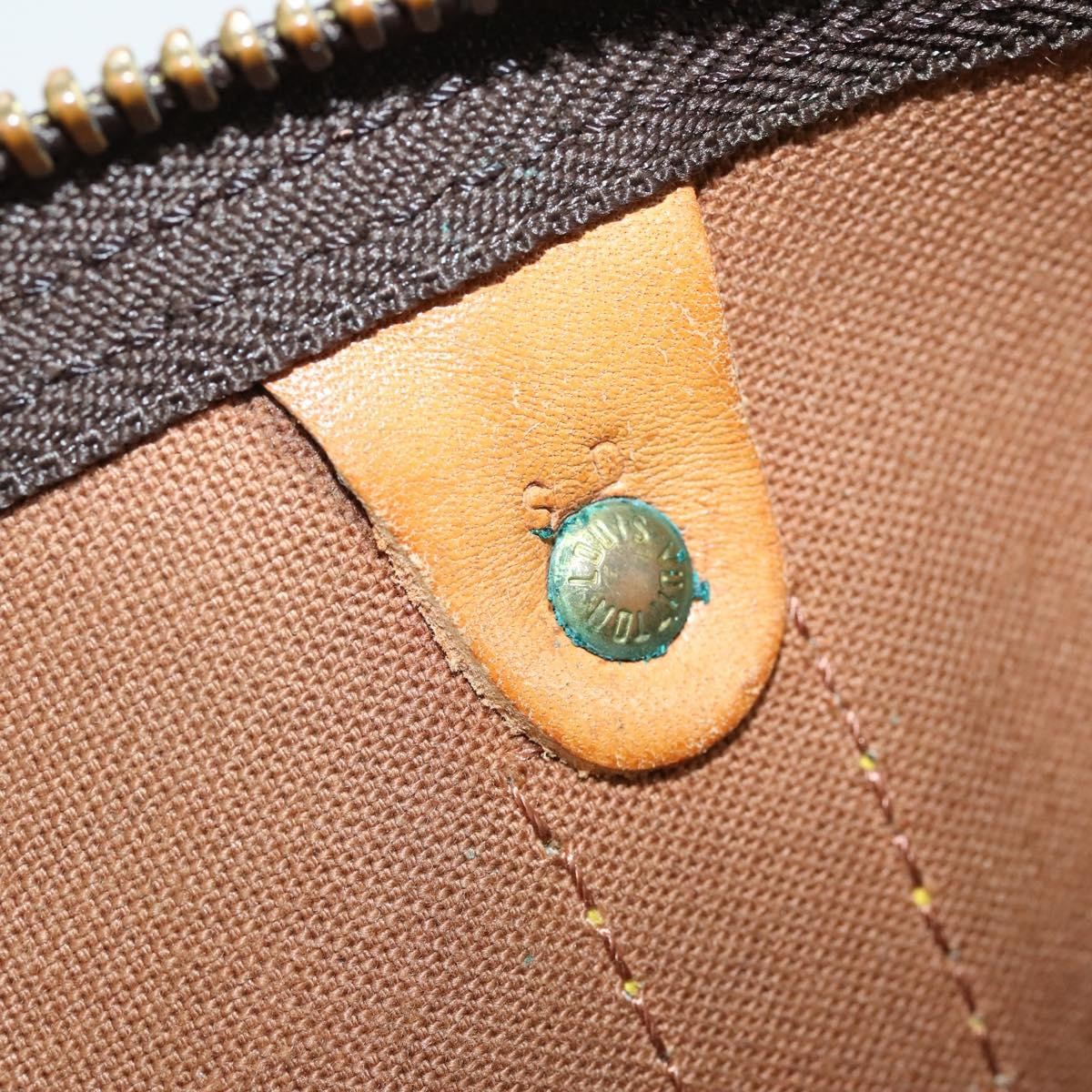 Louis Vuitton Keepall Bag Monogram Canvas, BROWN, CANVAS, Travel bag