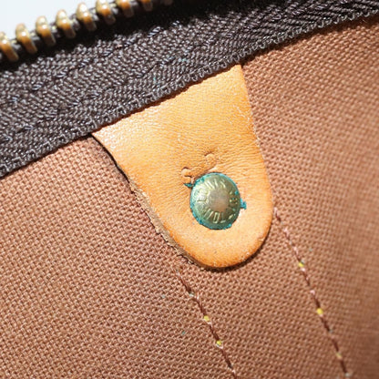 Louis Vuitton Keepall Bag Monogram Canvas, BROWN, CANVAS, Travel bag