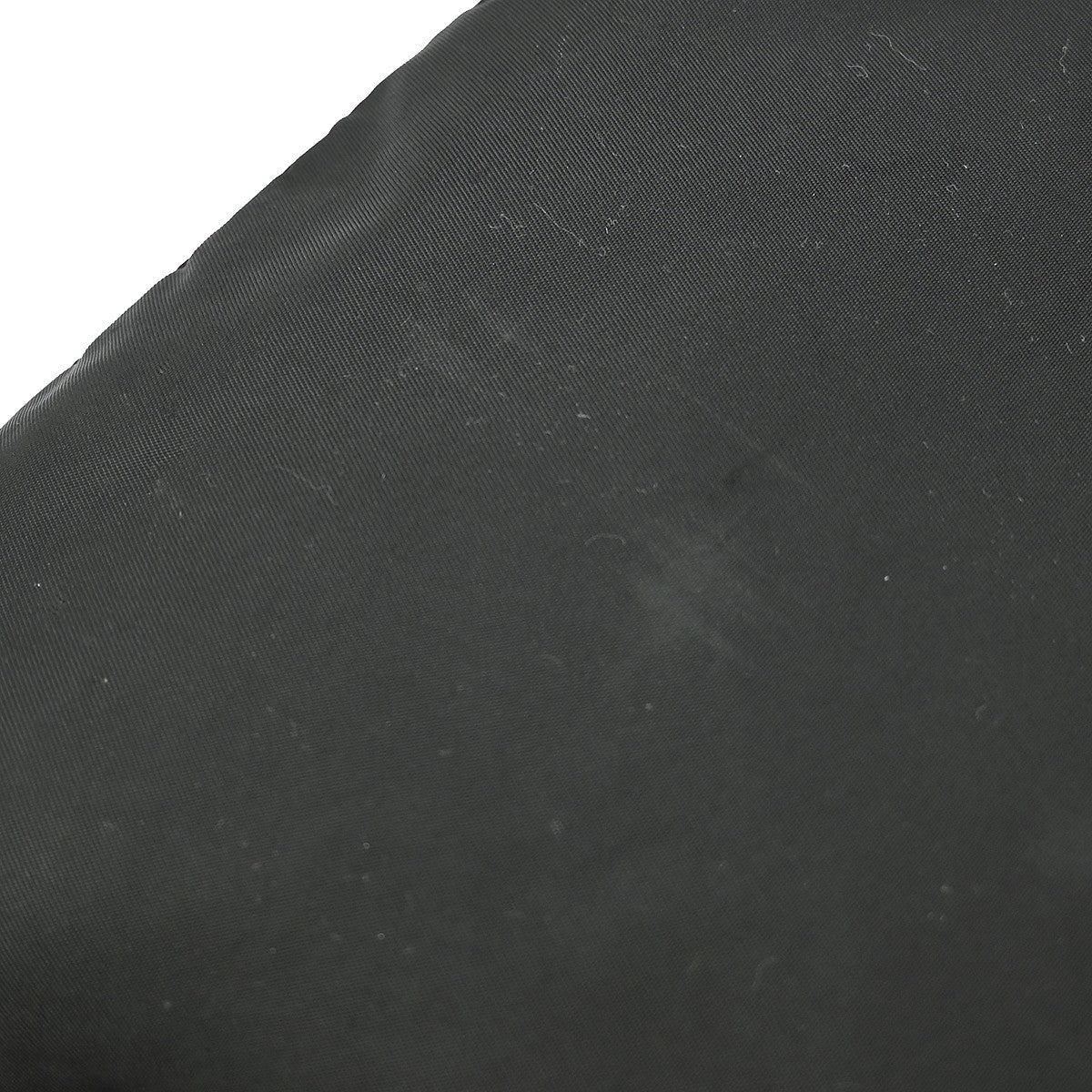 Prada Front Zip Messenger Bag Tessuto, BLACK, NYLON, Shoulder bag