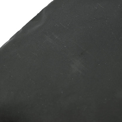 Prada Front Zip Messenger Bag Tessuto, BLACK, NYLON, Shoulder bag