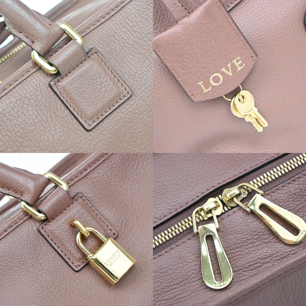 Loewe Amazona Bag Leather, PINK, LEATHER, Bag