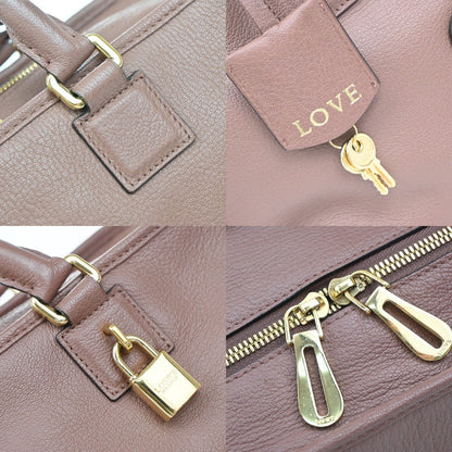 Loewe Amazona Bag Leather, PINK, LEATHER, Bag