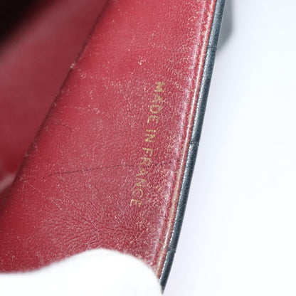 Chanel Vintage Vertical CC Flap Bag Leather, BLACK, LEATHER, Shoulder bag