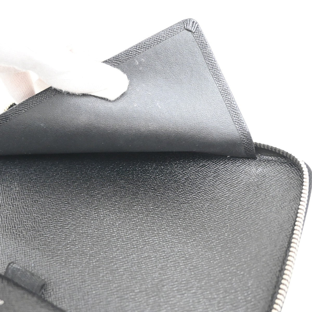 Louis Vuitton Zippy Organizer Epi Leather, BLACK, LEATHER, Wallets