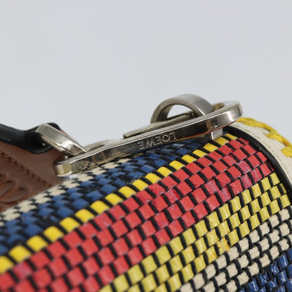 Loewe Barcelona Shoulder Bag Leather, MULTICOLOUR, LEATHER, Shoulder bag