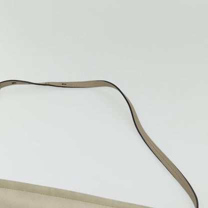 Chloe Faye Shoulder Bag Leather and Suede, BEIGE, SUEDE, Shoulder bag