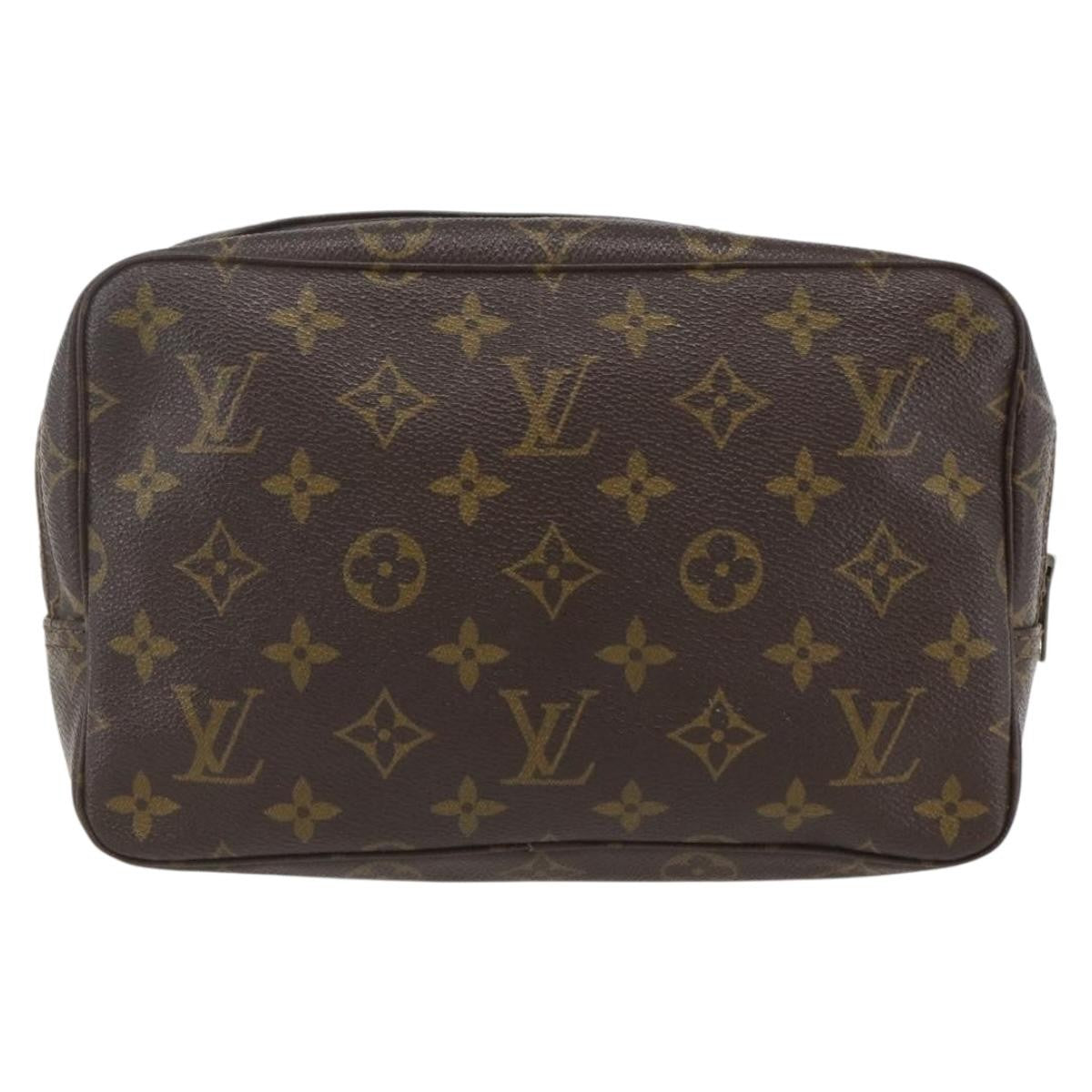 Louis Vuitton Trousse Toilette Monogram Canvas, BROWN, CANVAS, Clutche & pouche