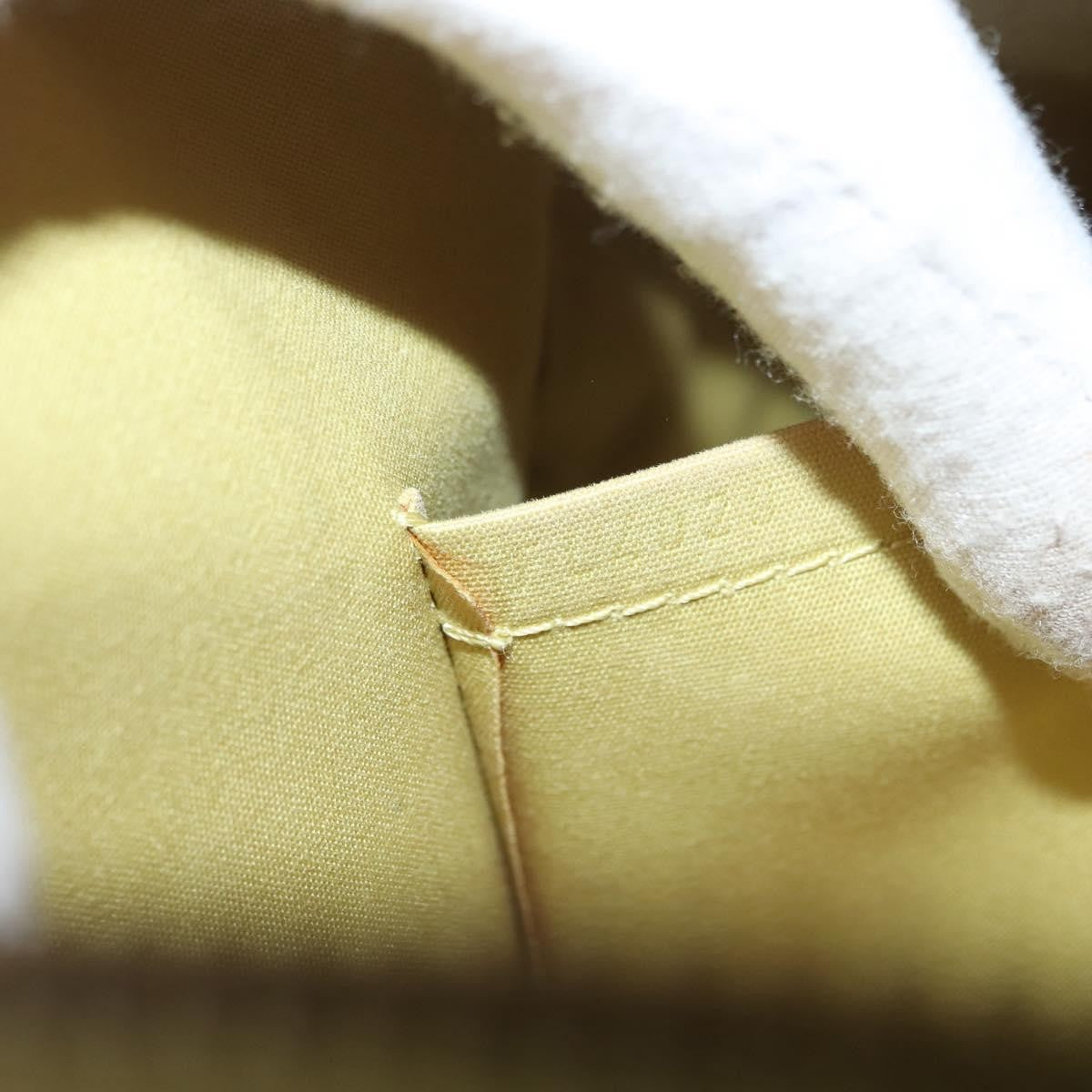 Louis Vuitton Alma Handbag Patent Leather, GREEN, PATENT_LEATHER, Handbag