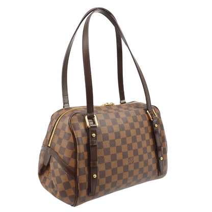 Louis Vuitton Rivington Satchel Damier, BROWN, CANVAS, Handbag