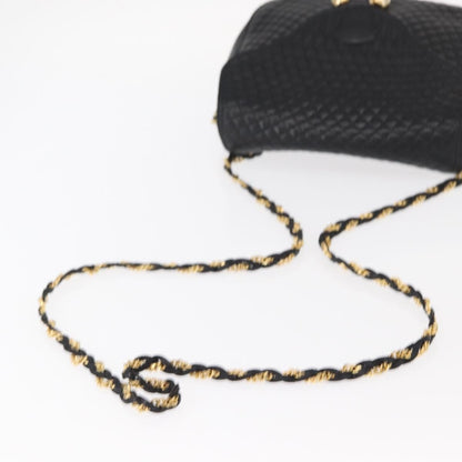 Bally Vintage Shoulder Bag Leather, BLACK, LEATHER, Shoulder bag